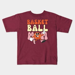 Basketball Mama, Basketball Mother, Basketball Mom Kids T-Shirt